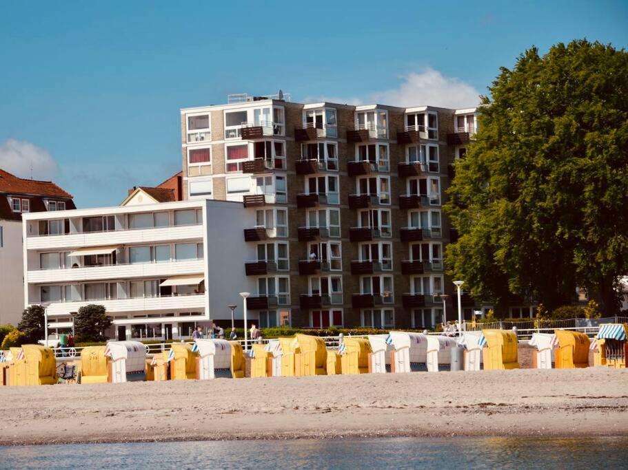 Penthaus Horizont Mit Meerblick Lübeck Eksteriør billede