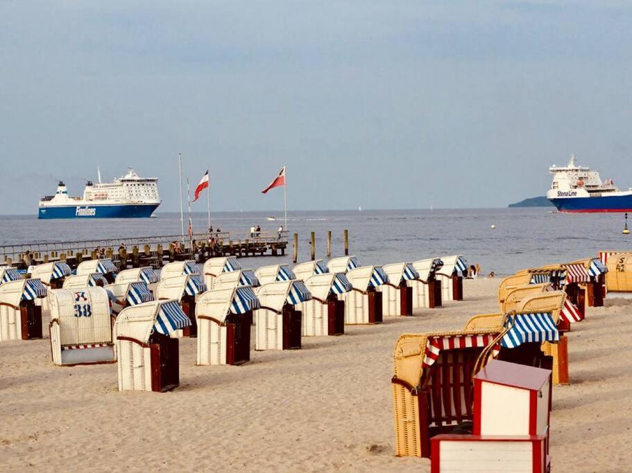 Penthaus Horizont Mit Meerblick Lübeck Eksteriør billede